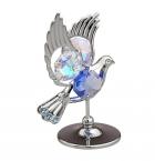 Porumbel cu cristale Swarovski.   CRYSTOCRAFT - Figurine cu cristale 