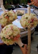 Brides bouquet / Wedding candles / Wedding flowers One Time Event