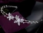 Tiara Fluture cu Cristale Swarovski