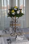 restaurante firme de catering aranjament floral