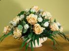 Brides bouquet / Wedding candles / Wedding flowers Volare Blue