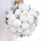 Buchet cu bujori albi - Bouquet Con Peonie Bianche