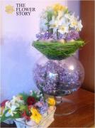 Brides bouquet / Wedding candles / Wedding flowers The Flower Story