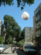 ballonstyle jumbo de 3m.ancorat intre blocuri