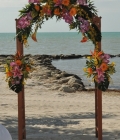 Aranjamente florale de nunta: arcade 