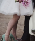 Pantofi de nunta colorati 