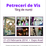 Targul de nunti “Petreceri de vis”, Expo Arad, 21-23 februarie 2014