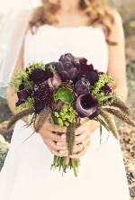 Buchete de mireasa si aranjamente cu legume: sparanghel si anghinare nu doar in meniul de nunta